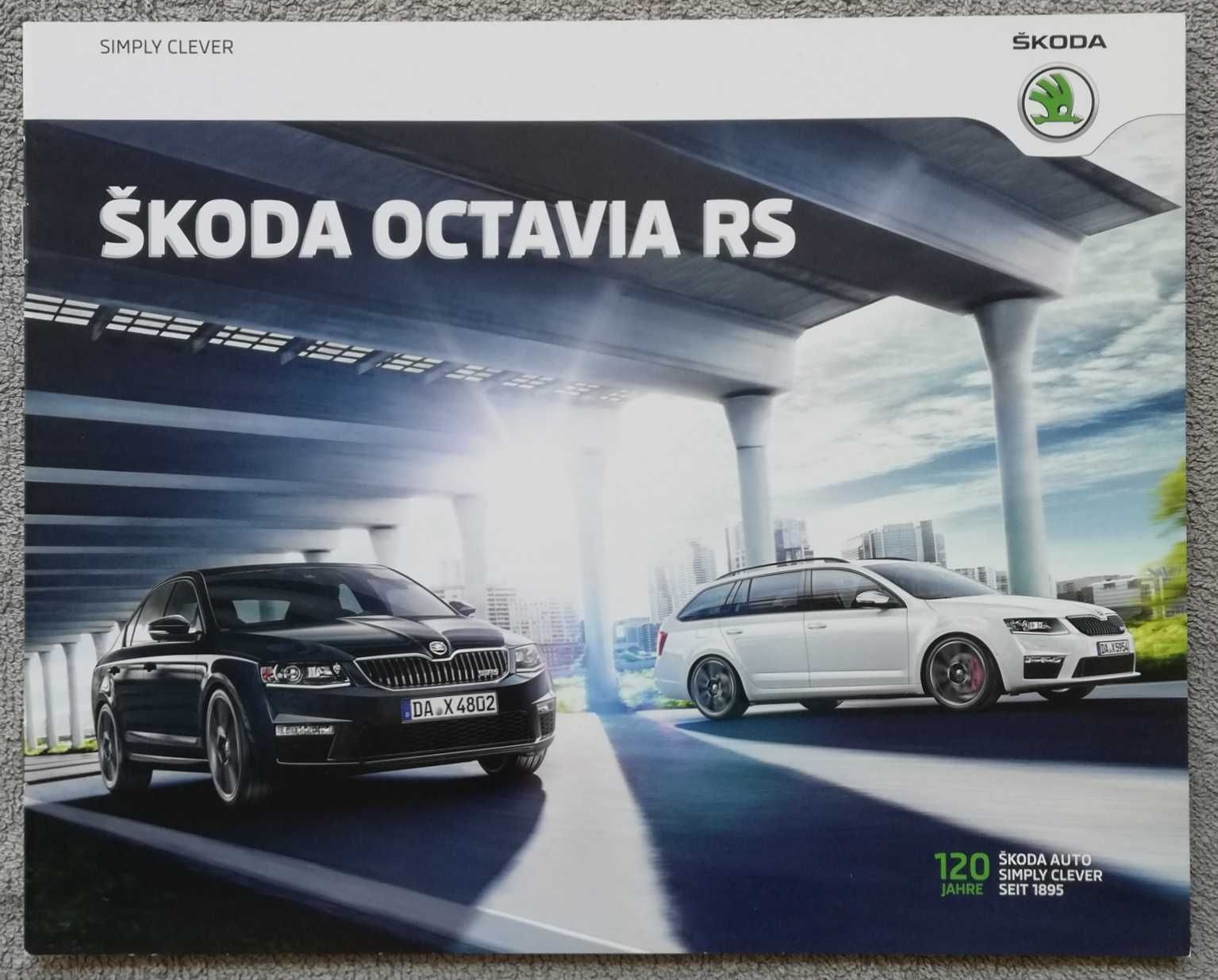 Prospekt Skoda Octavia RS 2015