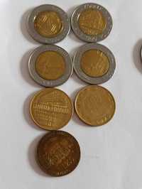 Włoskie monety Liry 16 sztuk