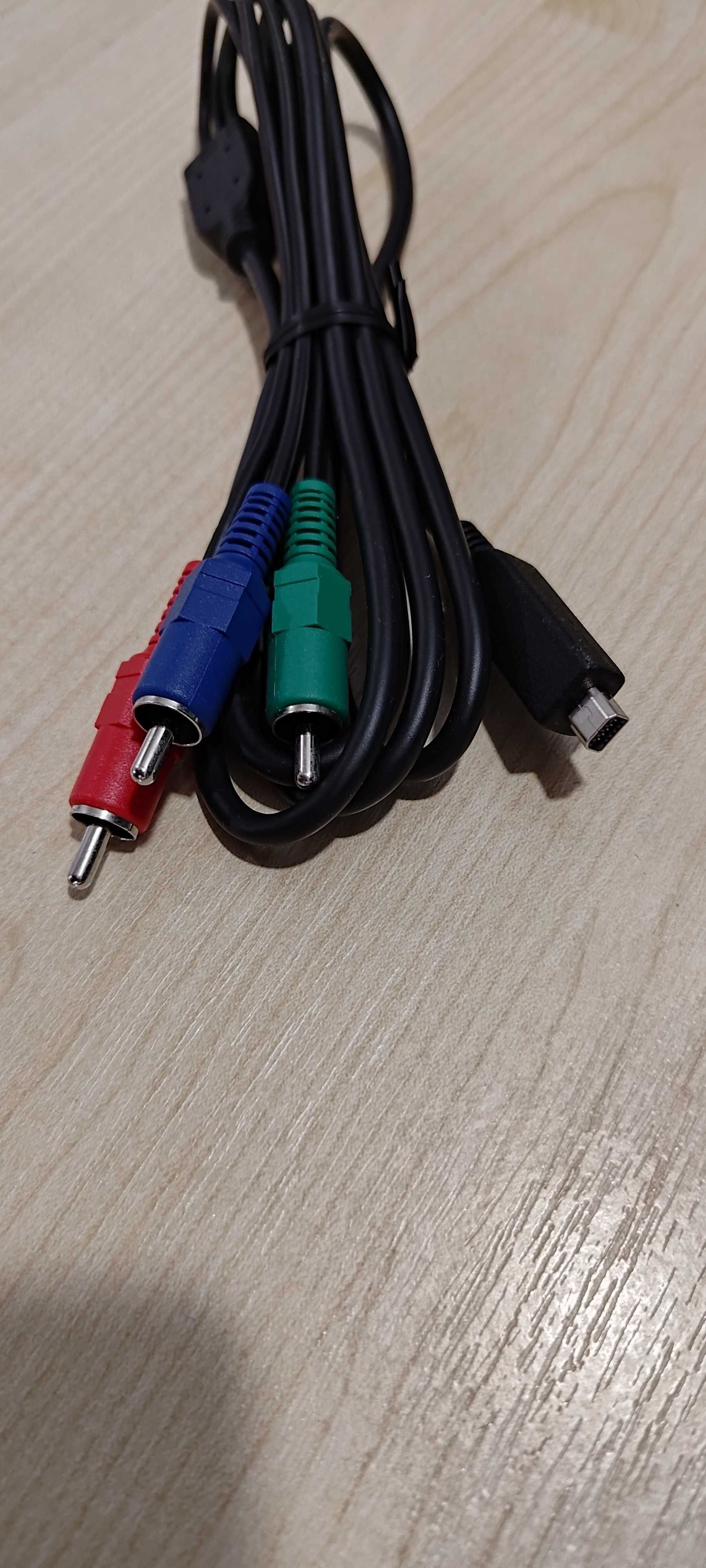Кабель mini USB - 3 RCA (тюльпан)