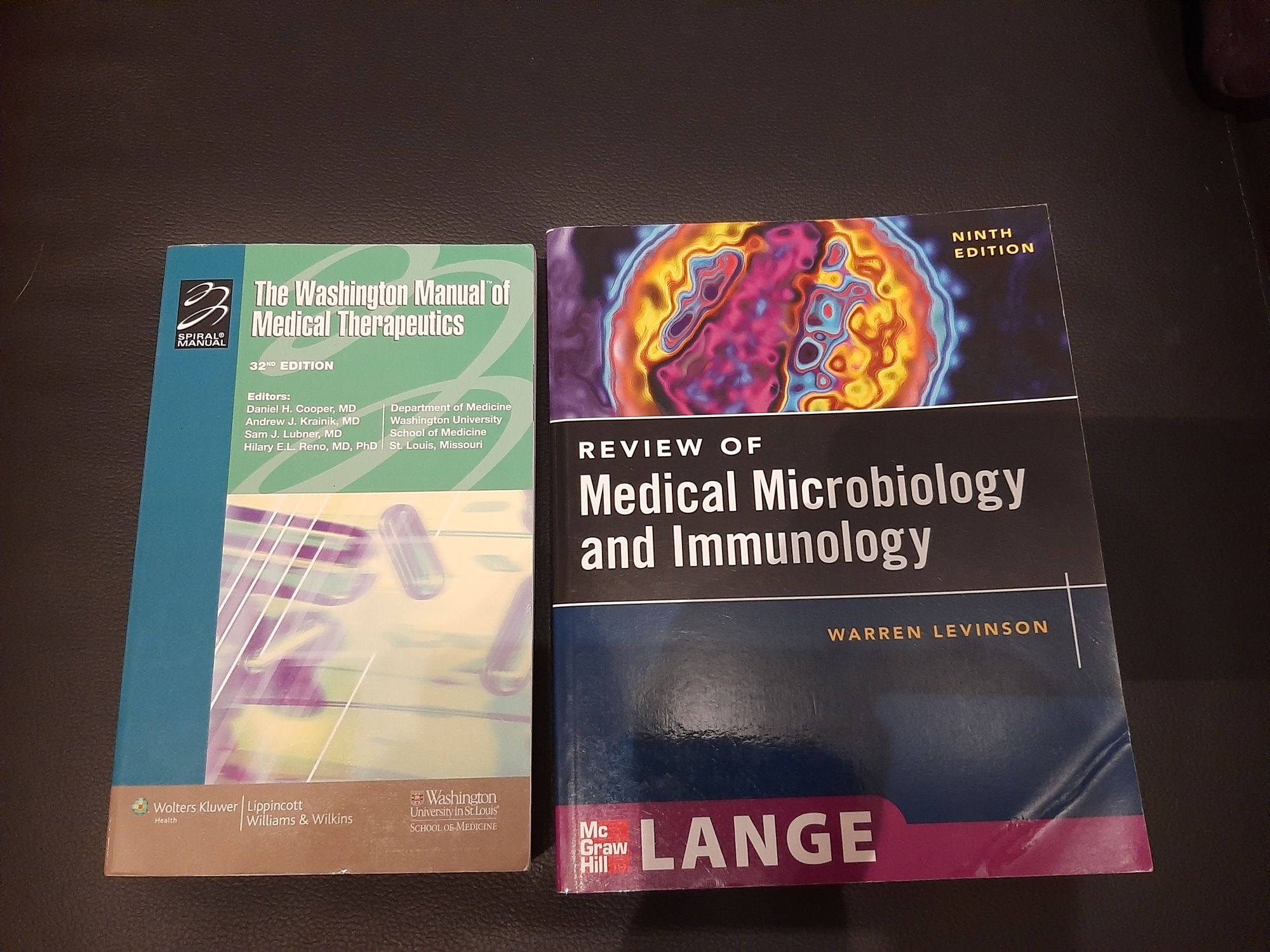 Medicina Microbiologia Immunology Warren Levinson Washington manual