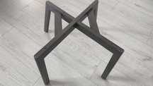 Calligaris Etoile nowe nogi do krzeseł wenge x6