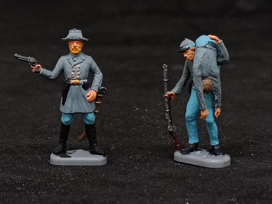 Soldados Confederados escala 1/72, Esci
