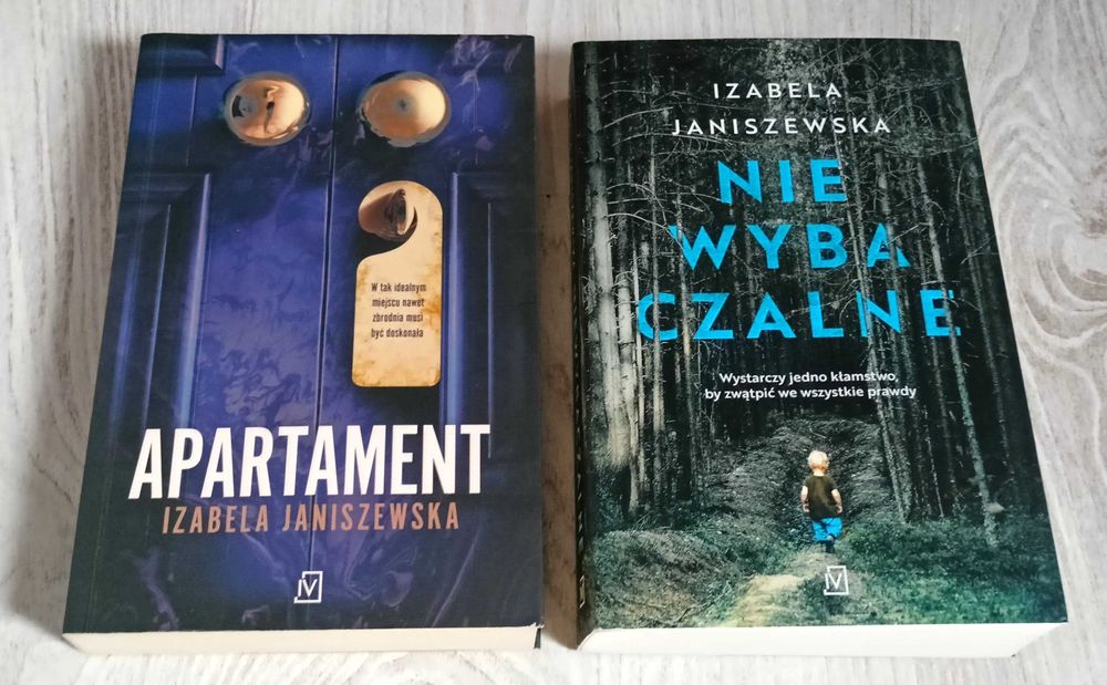 2x Izabela Janiszewska Niewybaczalne + Apartament BDB
