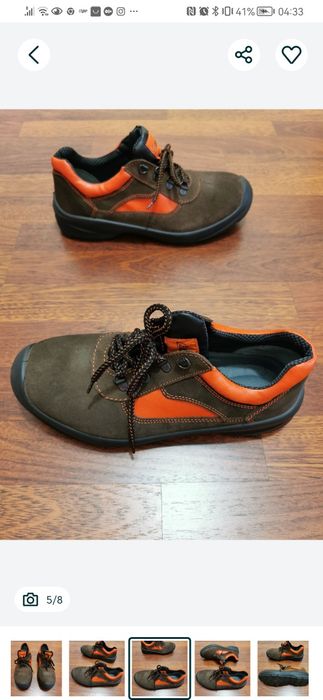 Skórzane Robocze Buty Męskie Łukpol Lekkie Wygodne