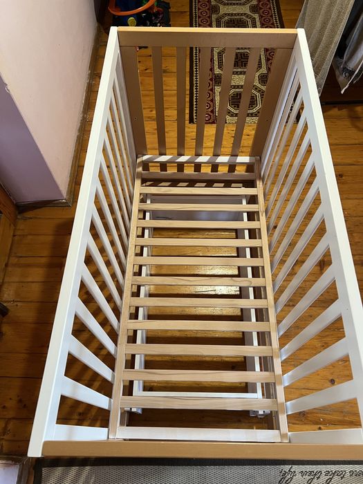 Ліжко дитяче Верес Манхеттен (колір: біло-буковий)