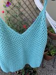 Top em crochet feito por mãos de ouro. Enviar mensagem.
