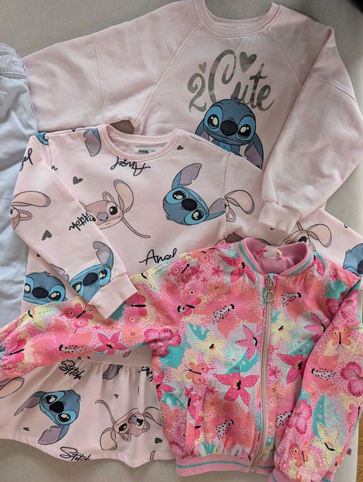 Ubranka dla dziewczynki 116 i 122