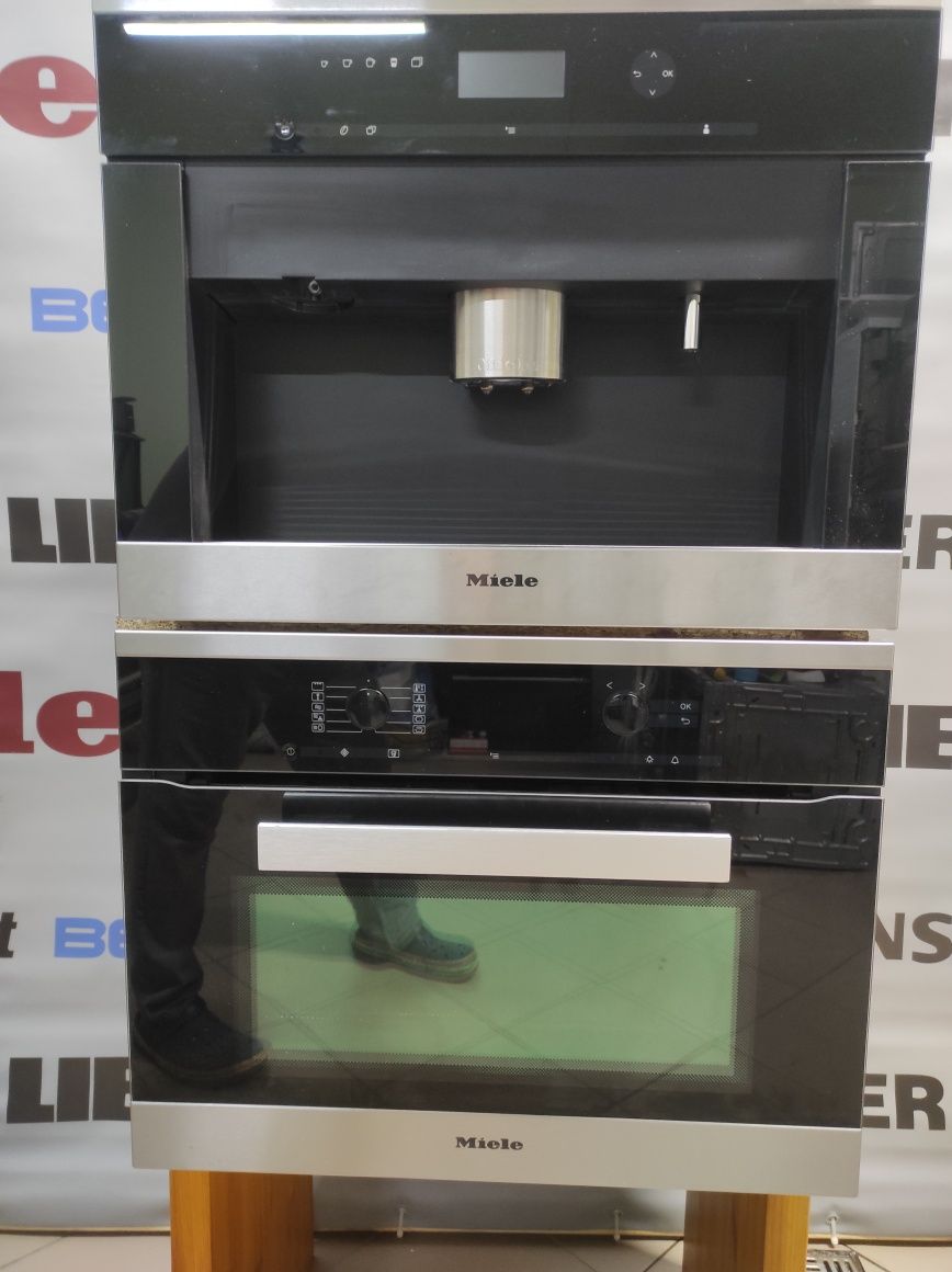 Комплект Духовка 2в1H 6200BM Кофеварка Мiele 6seria.CVA 6401 .