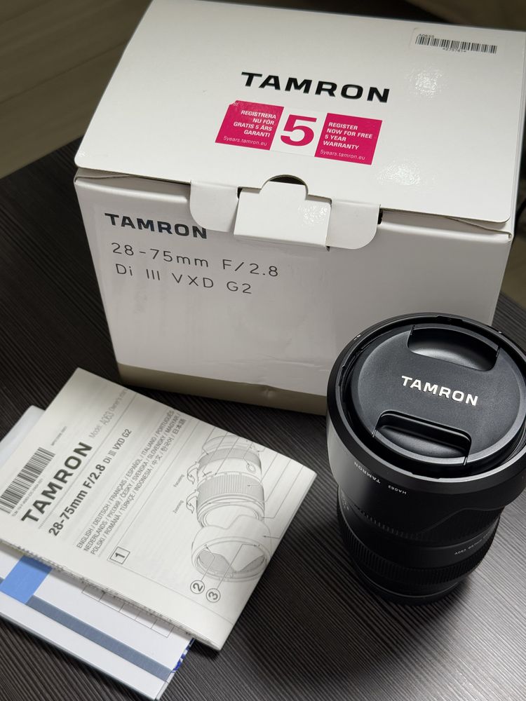 Tamron 28-75mm F/2.8 Di III VXD G2 Sony E