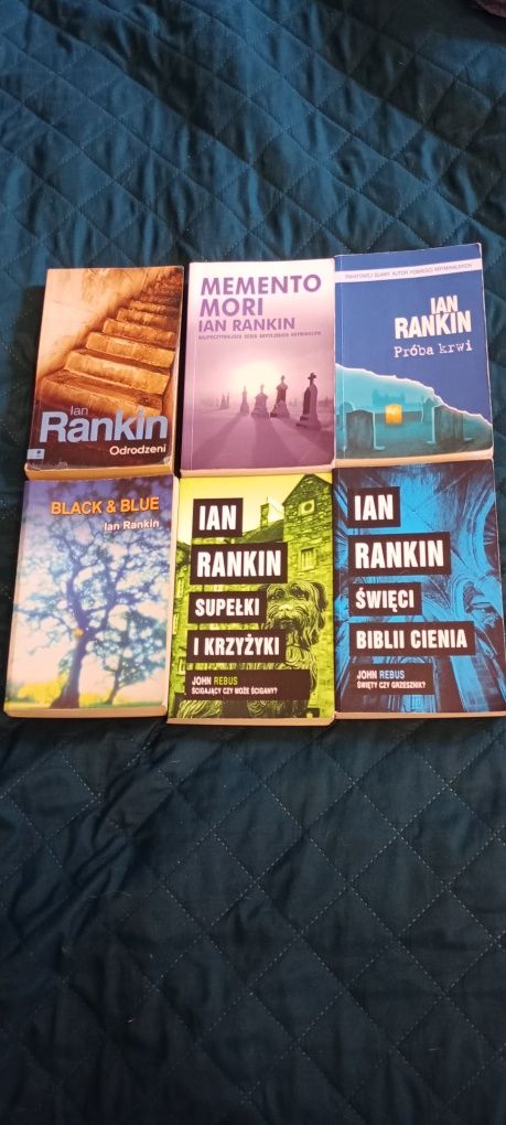 Ian Rankin 21 książek o detektywie Johnie Rebusie