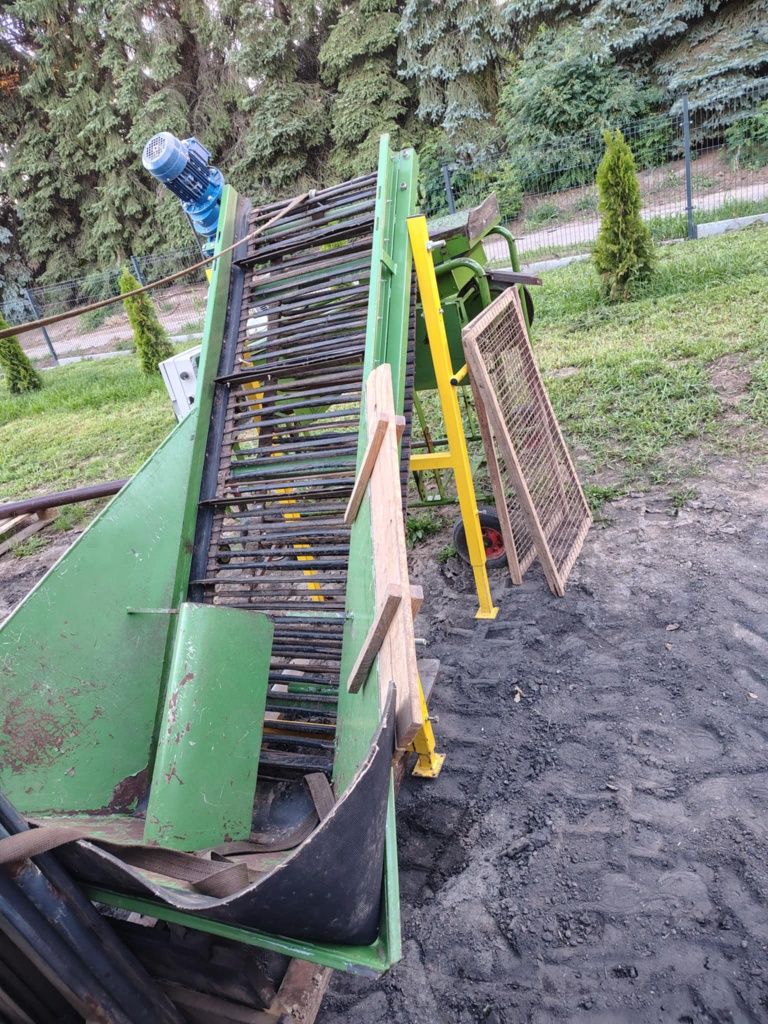Sortownik Amazone z koszem