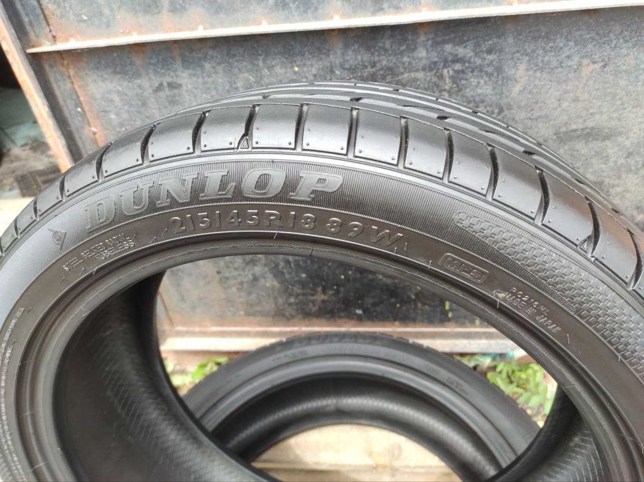 Dunlop SP Sport Maxx TT 215/45r18 made in Japan 4шт, 6-6,5мм, ЛЕТО