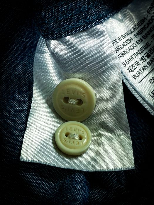Nowa Męska Niebieska Dżinsowa Koszula «Levi’s» Jeans / S