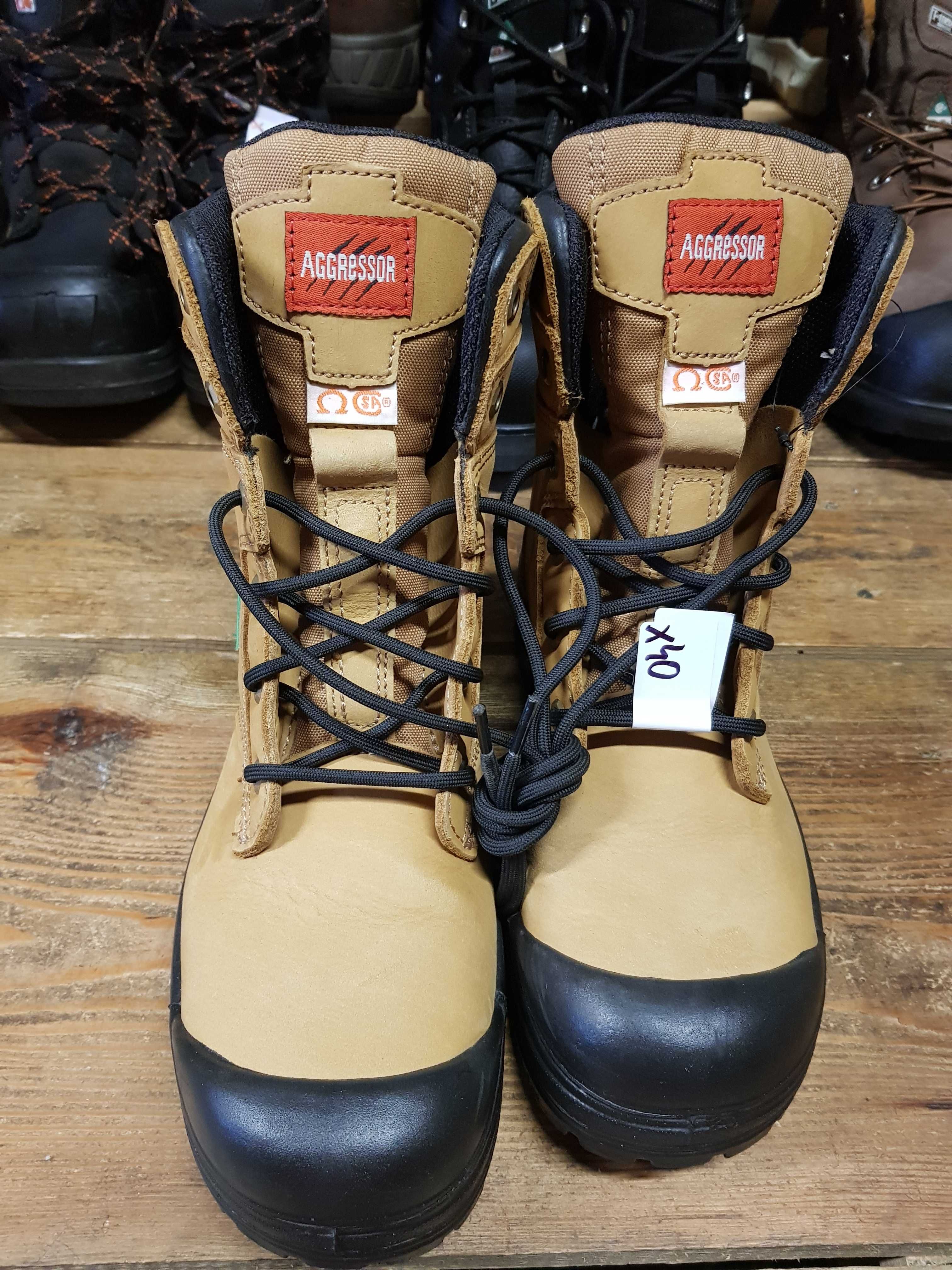Buty robocze AGGRESSOR rozm 41 wkł 27 cm S3