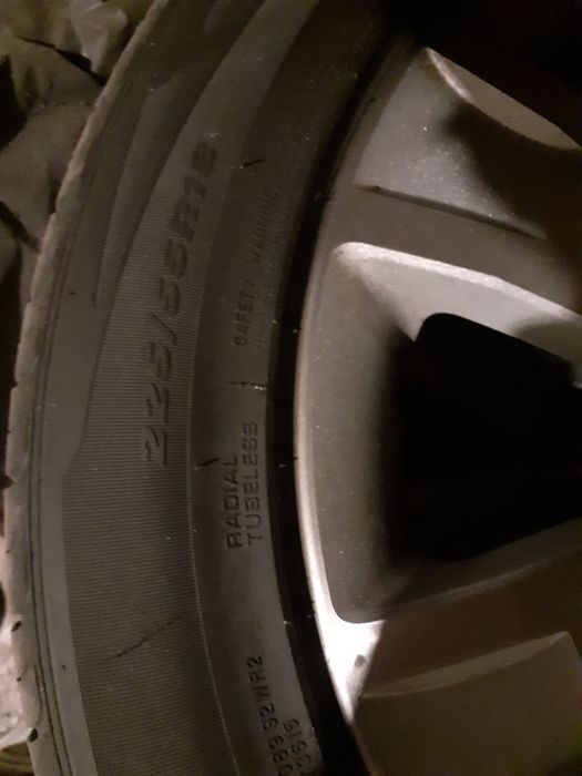 Opony, koła alufelga + nexen n’fera ru1 suv 225/55 r18 5x114,3 + śruby