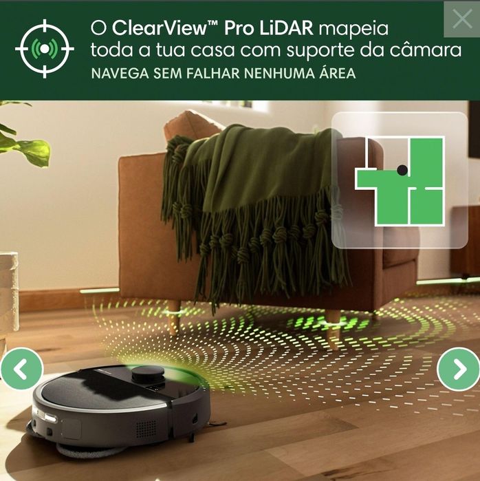 Roomba® Combo 505 Plus + Base AutoWash™ – Preto