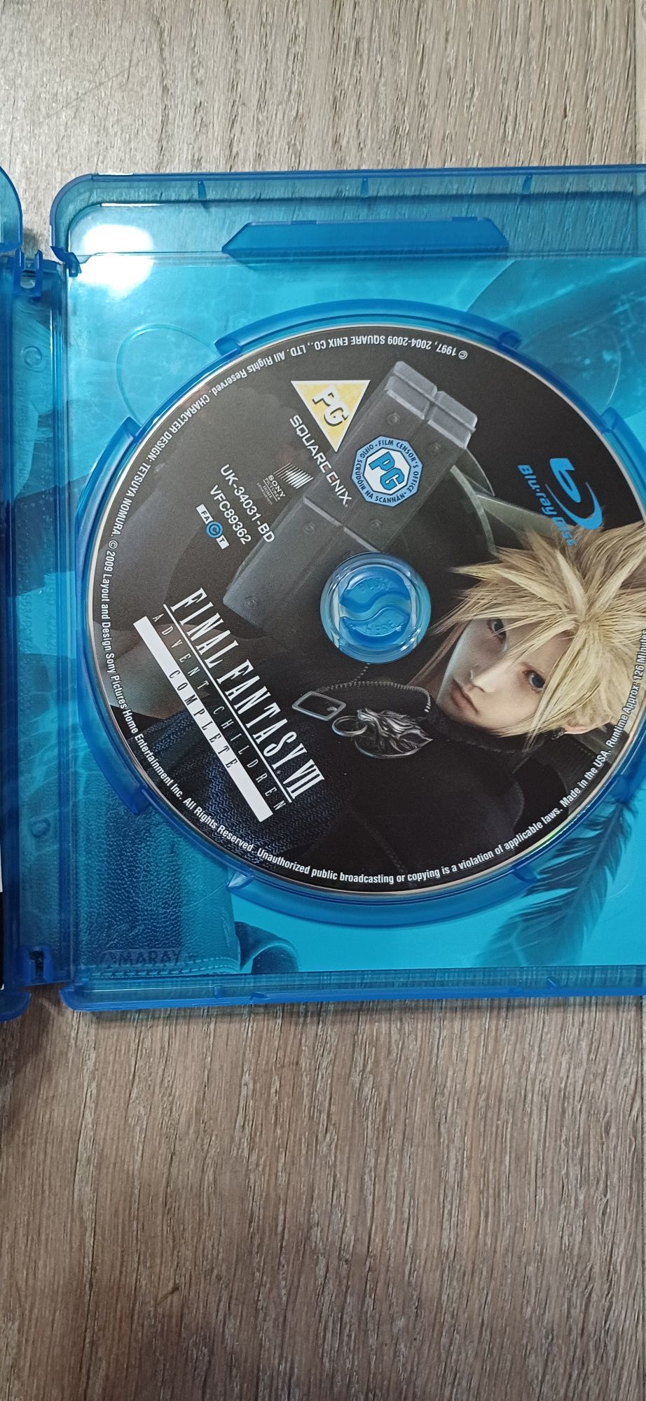 Final fantasy VIII Advent Children Blu-ray napisy pl
