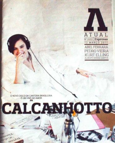 Adriana Calcanhoto três publicações 2002, 2008 e 2011