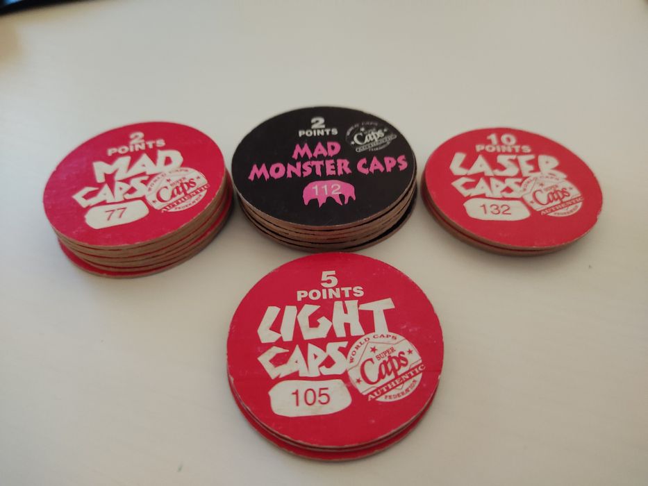 Tazos de várias coleções