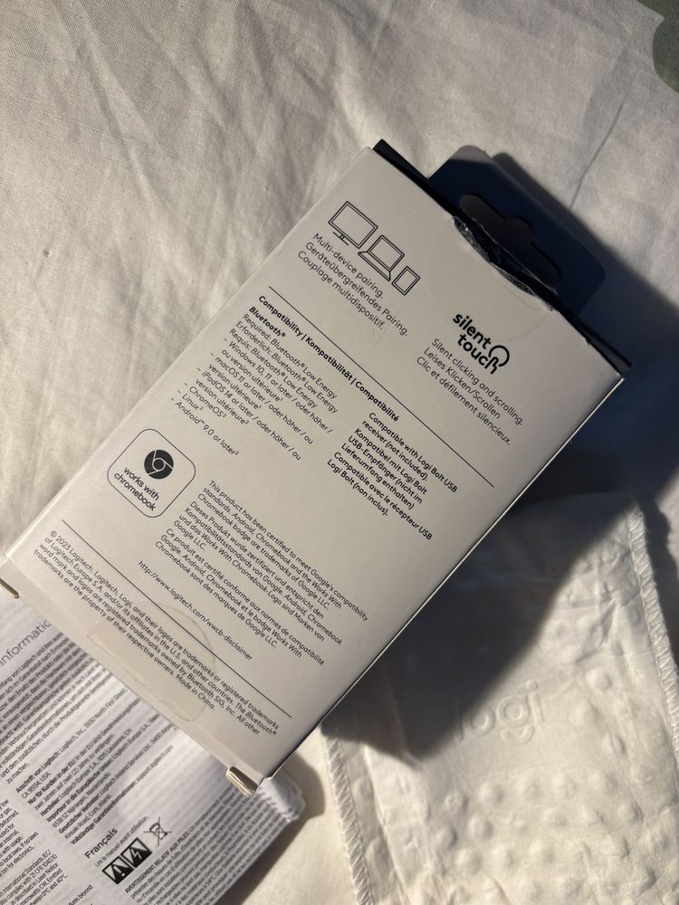 Logitech Pebble Mouse 2 M350s - stan idealny.