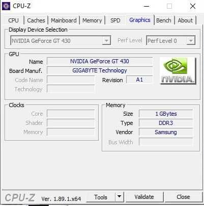 Gigabyte PCI-Ex GeForce GT 430