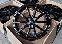 Alufelgi 17 5x114,3 Hyundai i30 i40 ix35 Tucson Santa Fe Czarne ! 701#