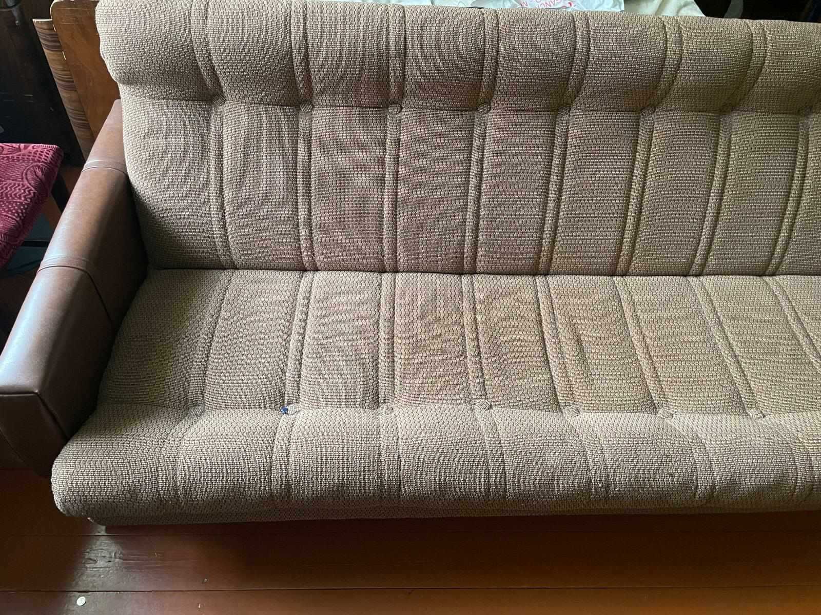 Tapczan / rozkładana kanapa sofa | PRL