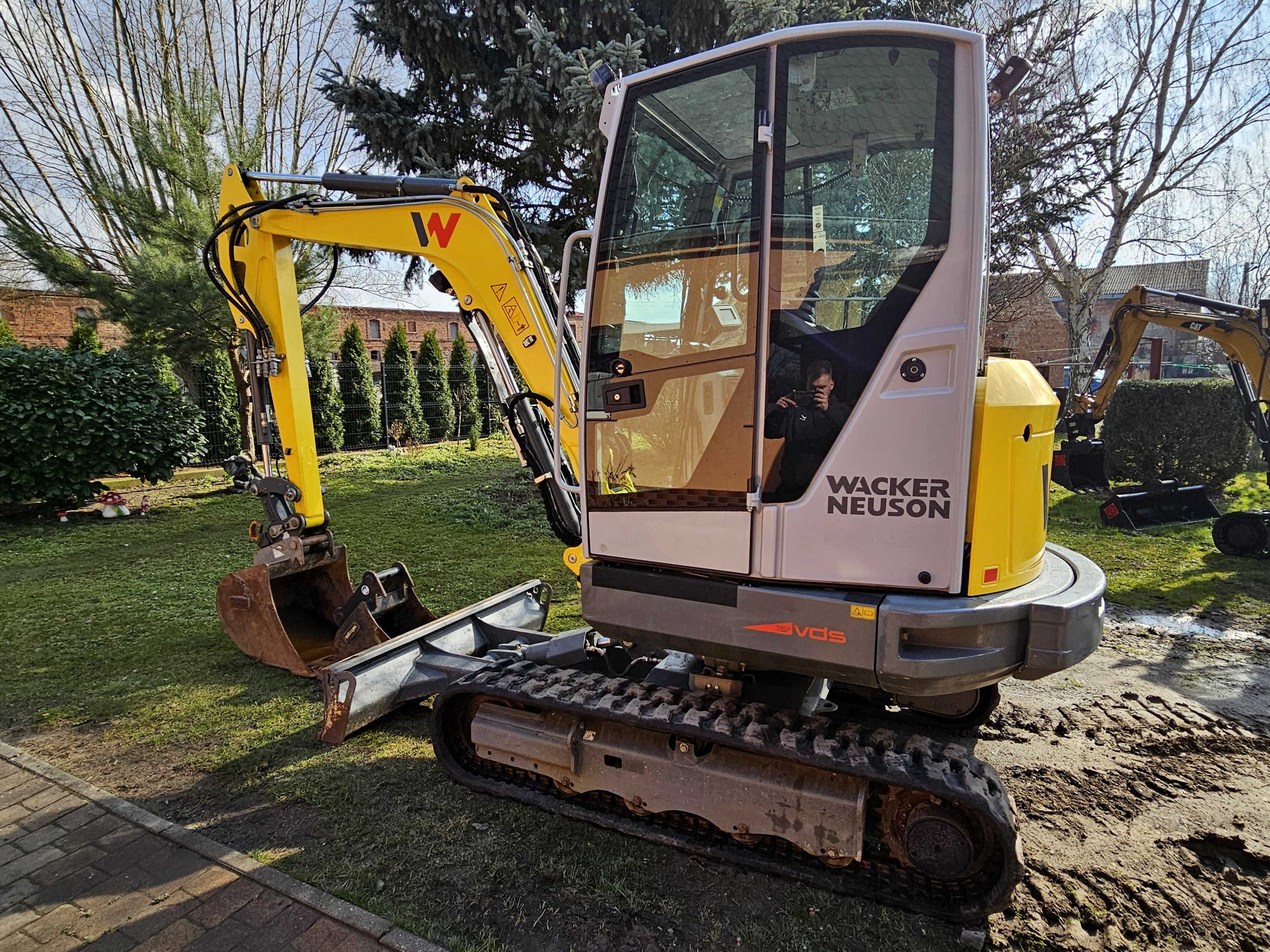 Wacker Neuson ET35 / długie ramie / VDS / 1390h jak nowa koparka 4tony