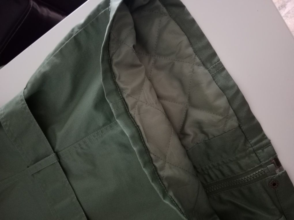 Kurtka nie ocieplana damska kolor khaki rozmiar 14