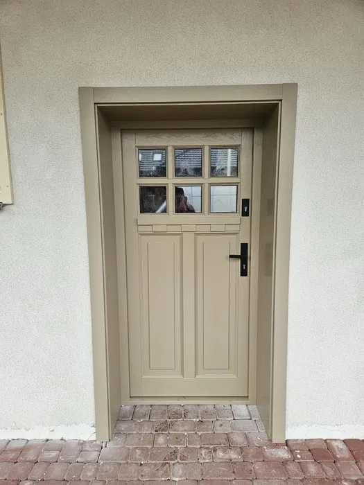 Drzwi zewnętrzne_ dębowe_dostawa GRATIS !_RAL_ CZYSTE POWIETRZE_montaż