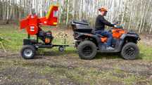 rębak spalinowy RS-120 15KM === REMET=== 100% POLSKI