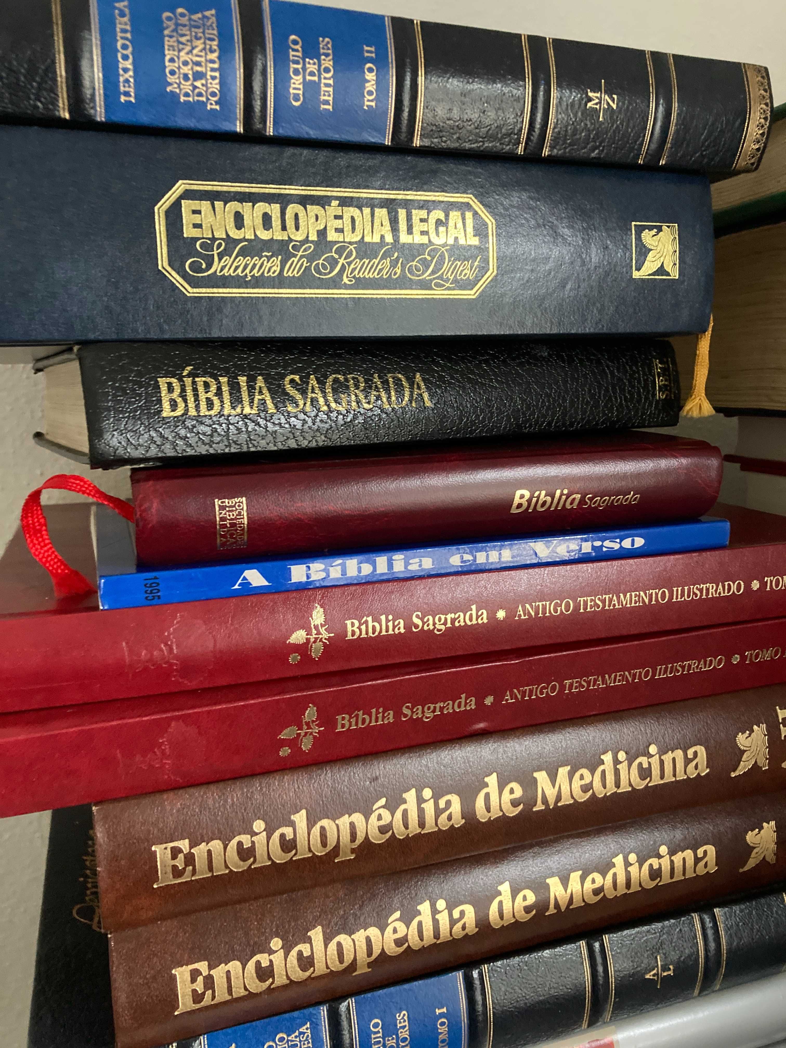 Material de papelaria e Livros