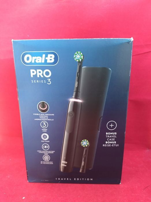 uszkodzony opis! szczoteczka elektryczna do zębów oral-b 3 3500