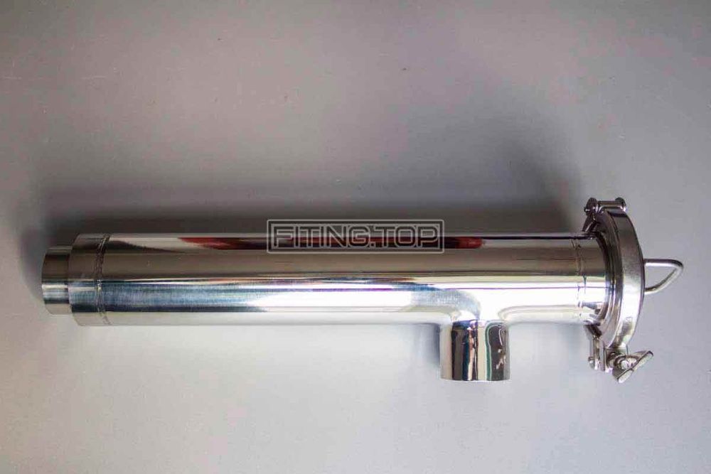 Фільтр трубний нержавіючий DIN Dn 50 AISI 304 | TRiNOX