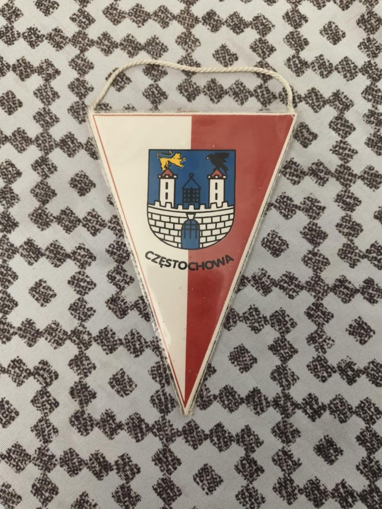 Proporczyki RKS Raków Częstochowa wymiana na inne pamiątki Rakowa