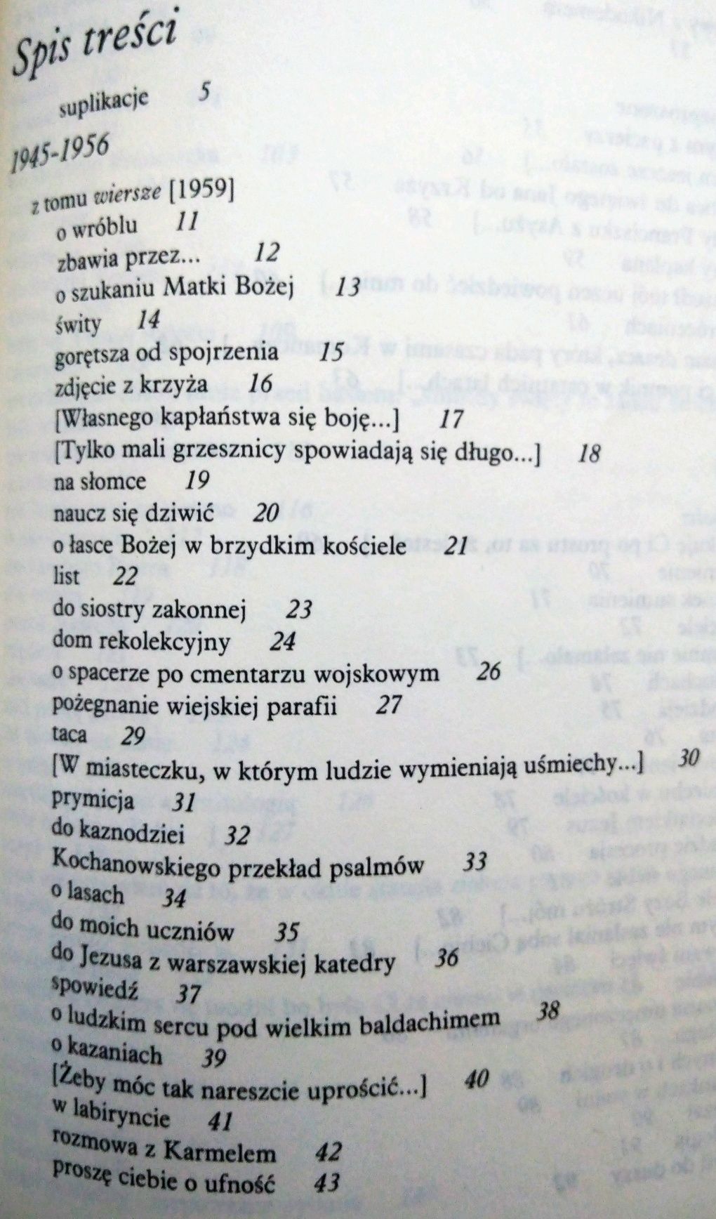 Jan Twardowski. Nie przyszedłem pana nawracać. wiersze 1945-85