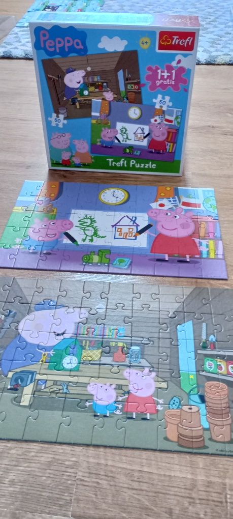 Puzzle świnka Peppa