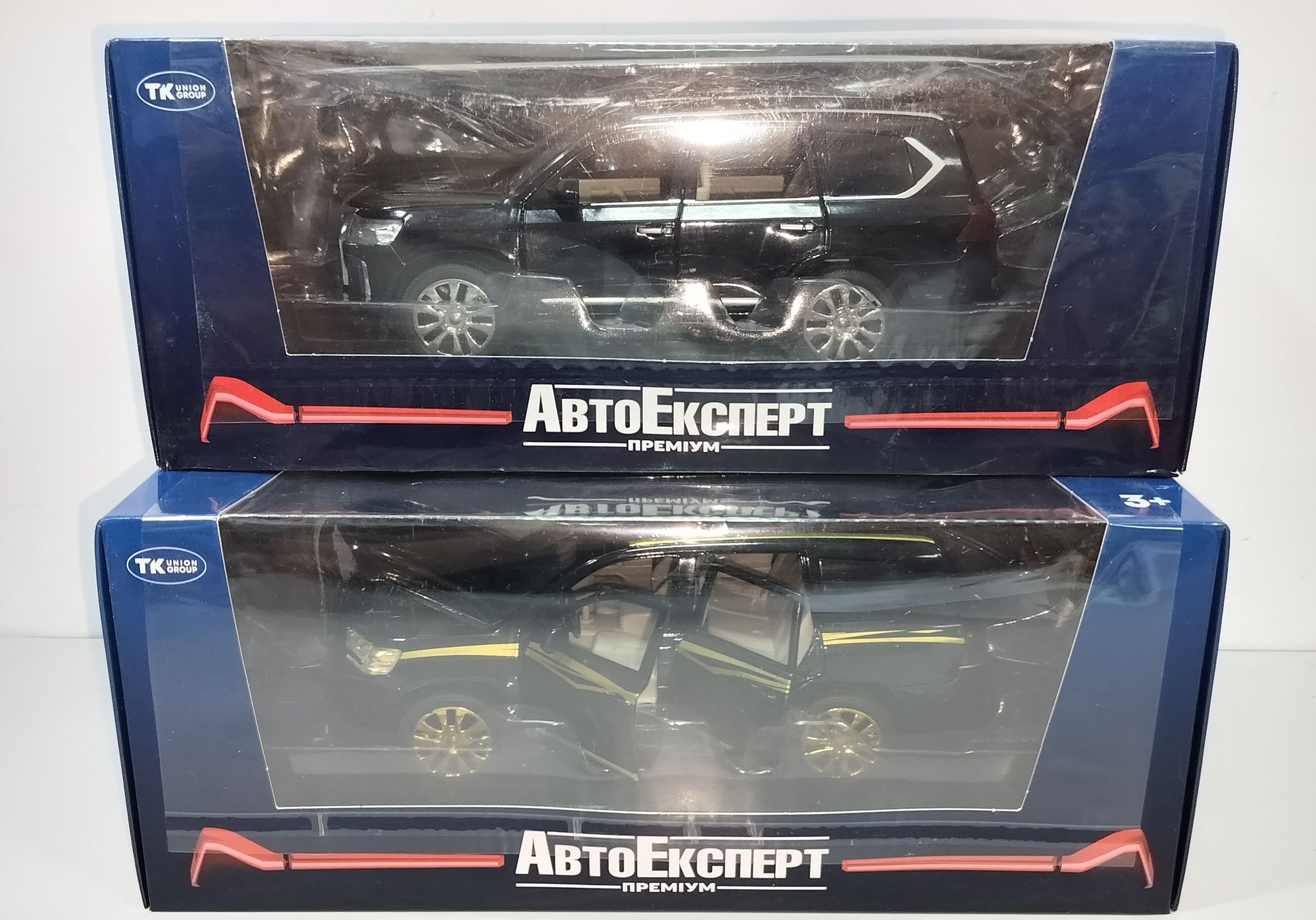 LEXUS LX570 и Toyota Land Cruiser модель 1:24 ТМ АвтоЕксперт Металл