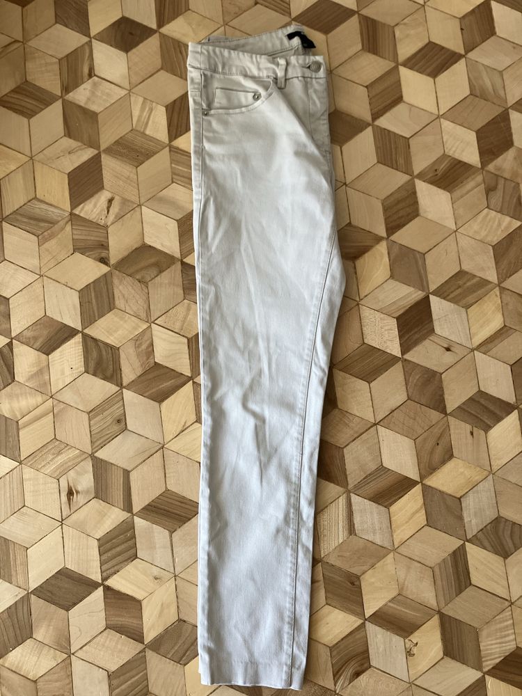 Spodnie jeansowe szare cienkie rozmiar 36 H&M