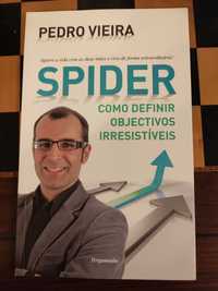 Livro "Spider - Como Definir Objetivos Irresistíveis", de Pedro Vieira
