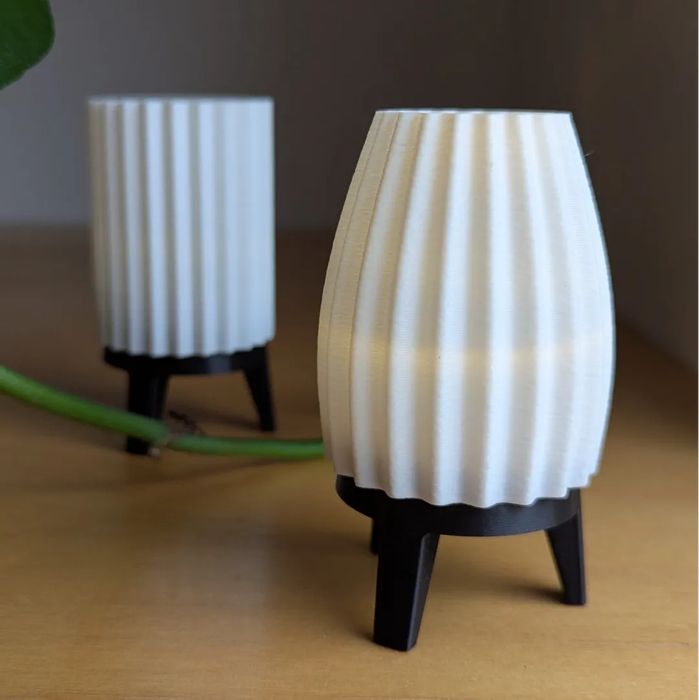 Mini Lâmpada Moderna para Luz de Chá