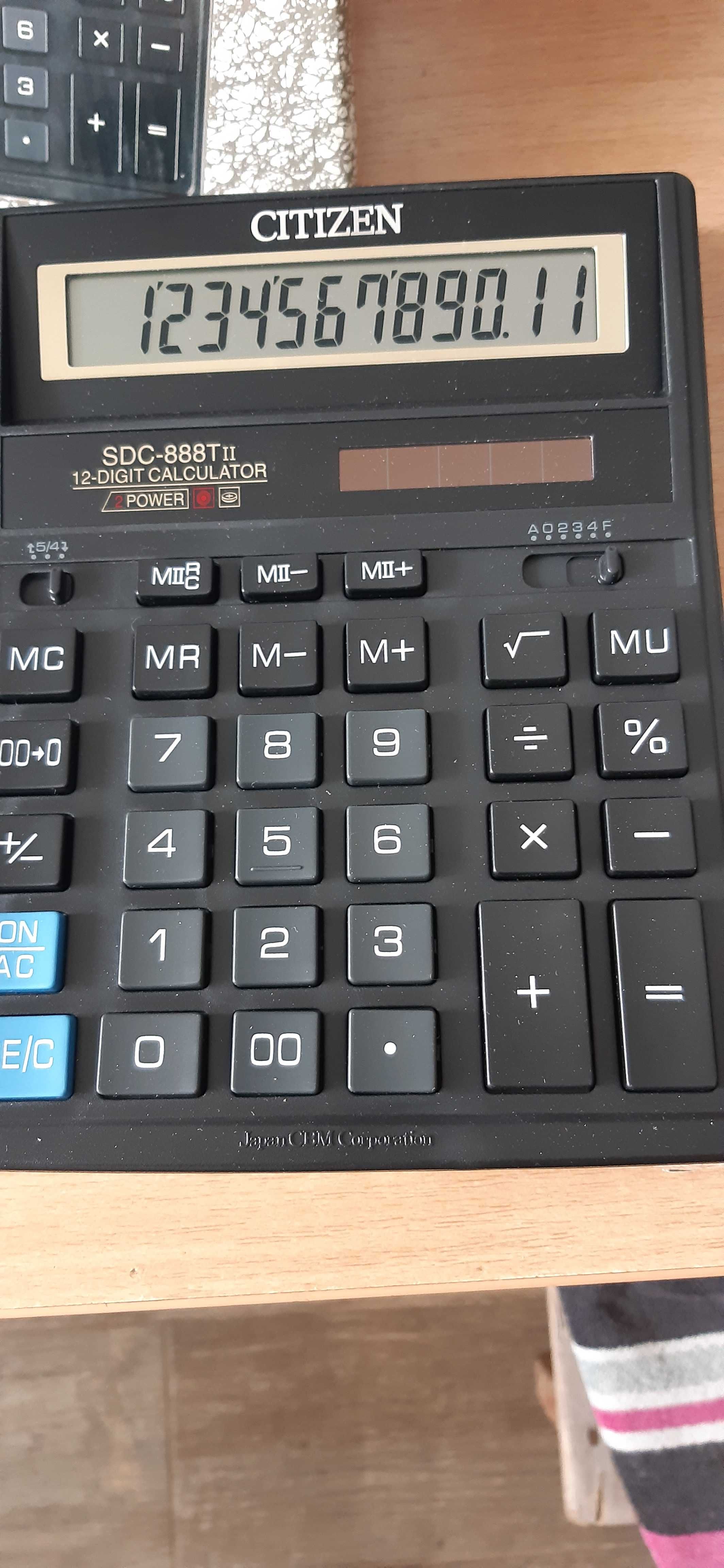 Калькулятор Citizen SDC-888TII 12dgt Новый