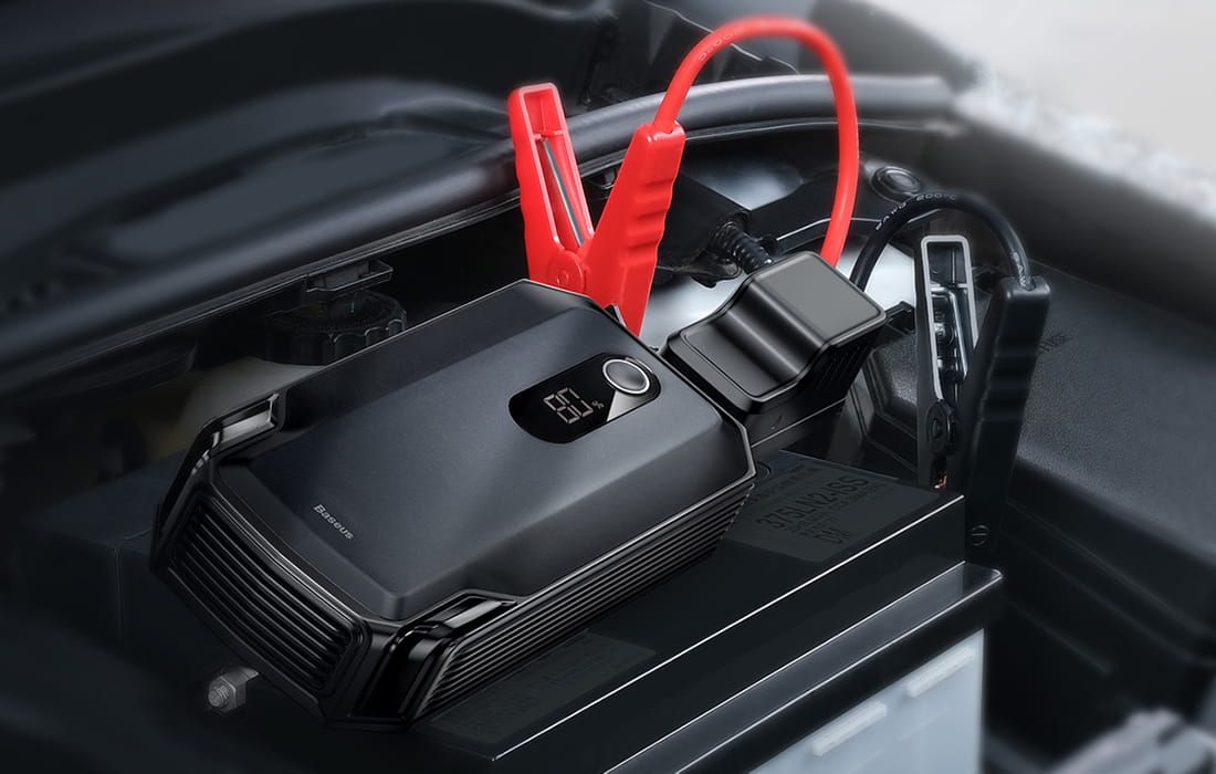 Baseus Car Jump Starter 20000Mah Powerbank Rozruchowy 2000A