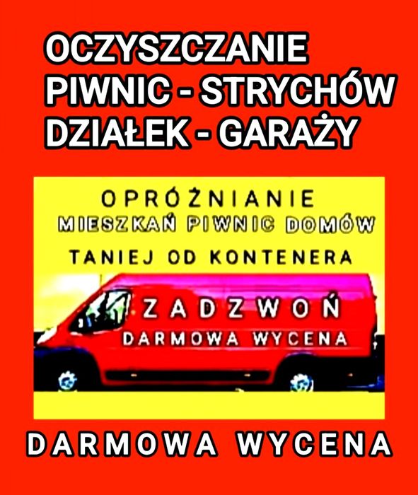 Opróżnianie mieszkań przeprowadzki utylizacja mebli pianina RTV AGD