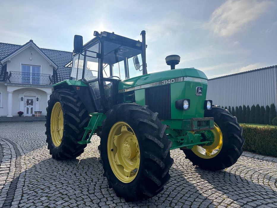 Traktor John Deere 3140 super stan Zarejstrowany 1 własciciel
