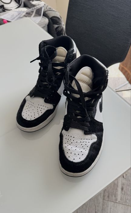 Кросівки Nike Air Jordan 1 Retro High OG Twist жіночі чорно-білі