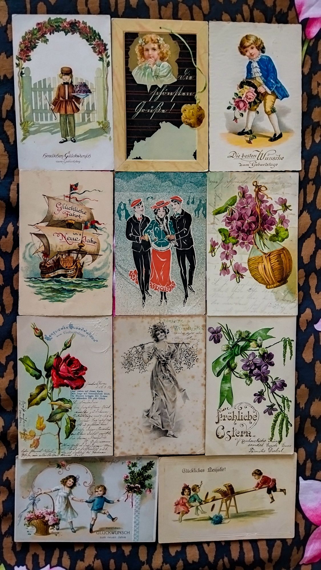 Старинные открытки. Антиквариат.