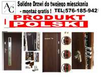 Drzwi ZEWNĘTRZNE-wejściowe ,akustyczne z montażem antywłamaniowe