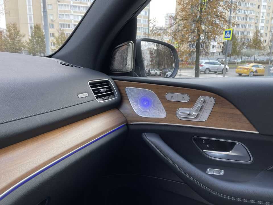 Накладки сетки на динамики LED Burmester Mercedes GLE GLS V167 X167