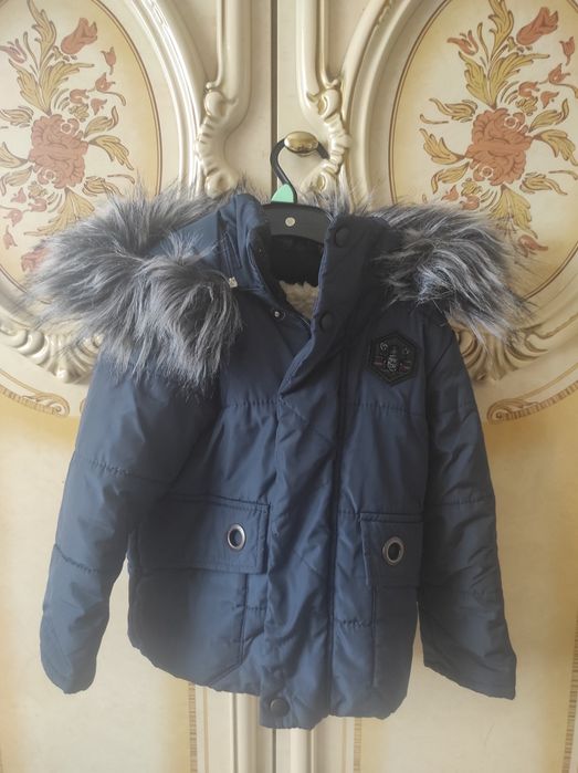 Зимовий дитячий комбінезон для хлопчика